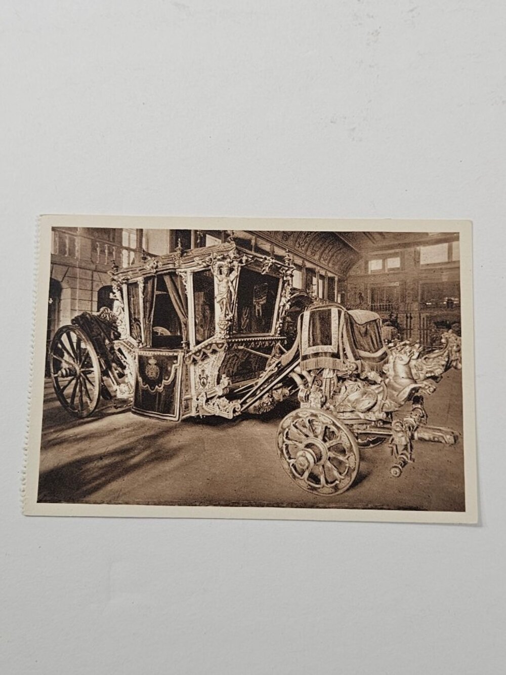 The Coach Offered by Pope Clement XI to King Joseph I Postcard